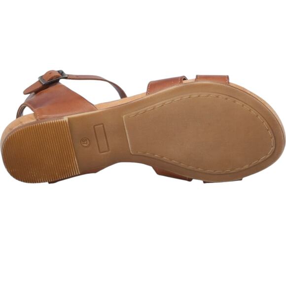 Miz Mooz Analise Ankle Strap Sandal Women Brandy Size EU 38 / US 7.5-8 - Picture 5 of 8